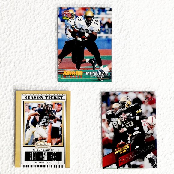 Colorado Buffaloes 9 Card Lot - CFTBL [9_4_1] - Picture 5 of 8